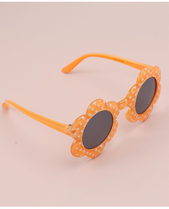 Babyhug Polka Dot Printed Sunglasses - Sea Green