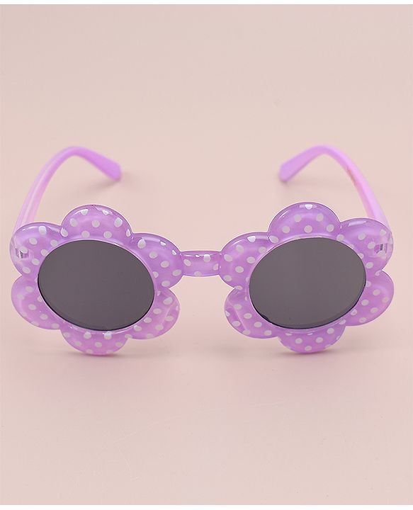Babyhug Polka Dot Printed Sunglasses - Sea Green