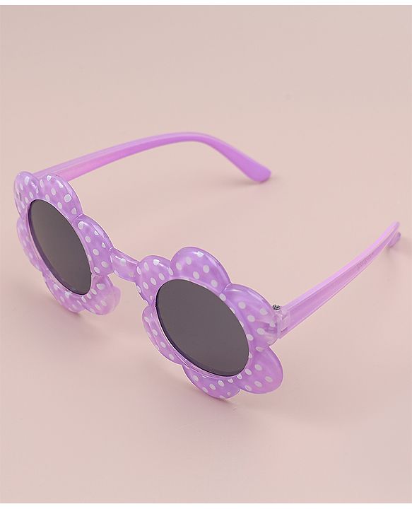 Babyhug Polka Dot Printed Sunglasses - Sea Green
