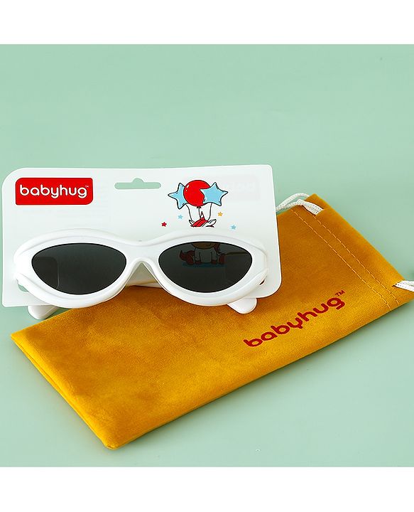 Babyhug Solid Coloured Sunglasses - Baby Pink