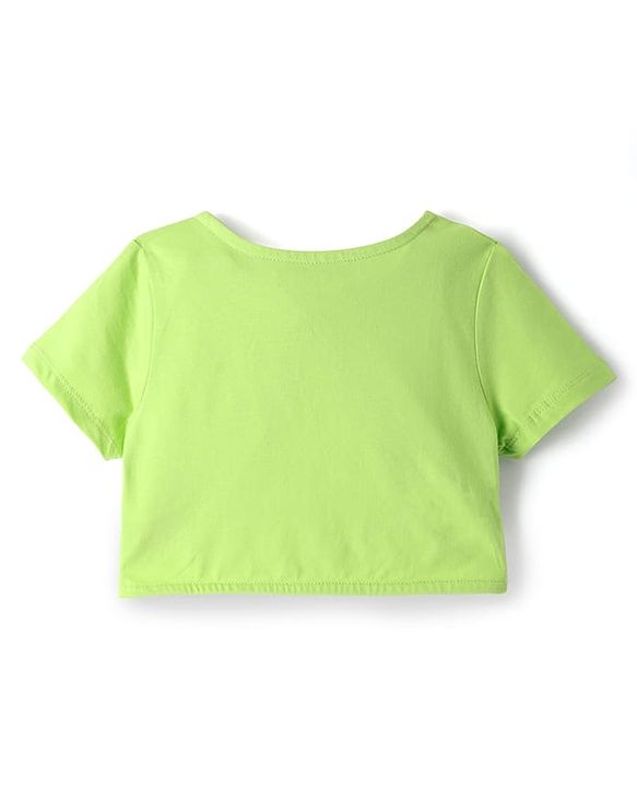 Pine Kids Cotton Knit Frock & Half Sleeves Shrug With Floral Print - Multicolor