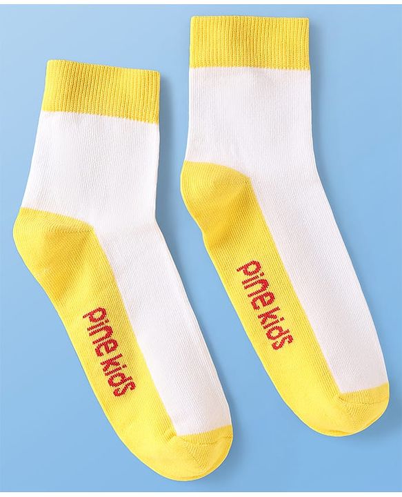 Pine Kids Cotton Knit Ankle Length Socks With Floral & Polka Dots Design Pack Of 3 ( Colour May Vary )