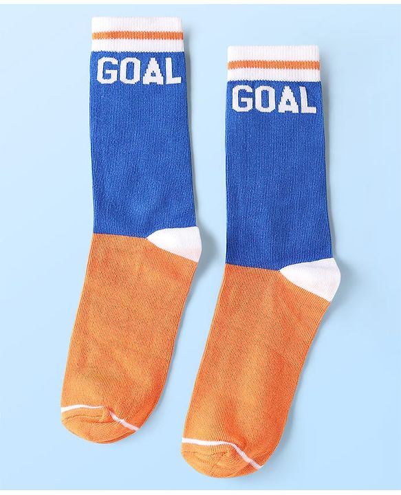 Pine Kids Cotton Knit Ankle Length Socks With Sports Theme Design Pack Of 3 ( Colour May Vary )