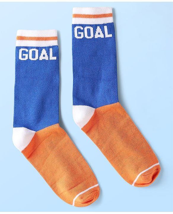 Pine Kids Cotton Knit Ankle Length Socks With Sports Theme Design Pack Of 3 ( Colour May Vary )
