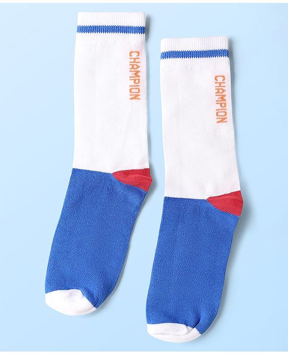 Pine Kids Cotton Knit Ankle Length Socks With Sports Theme Design Pack Of 3 ( Colour May Vary )