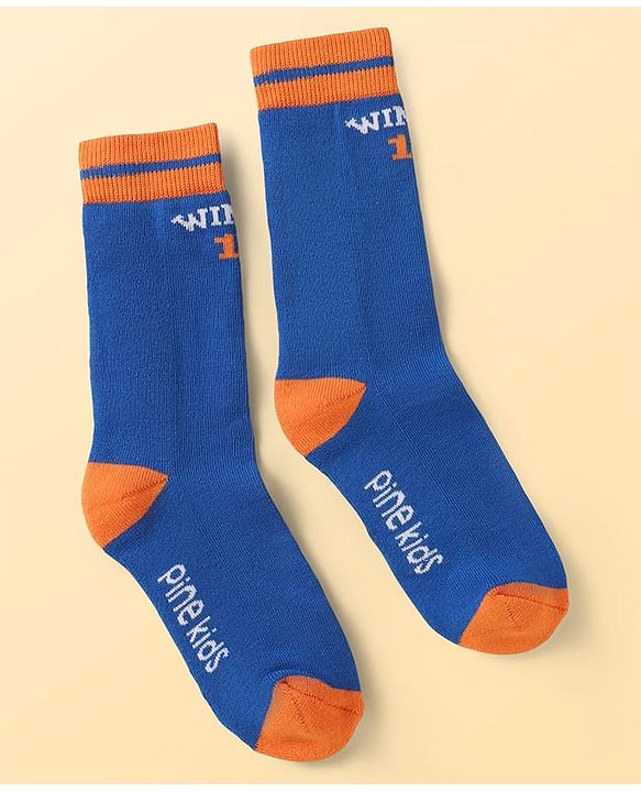 Pine Kids Cotton Knit Ankle Length Designed Socks Pack of 3 (Color May Vary)