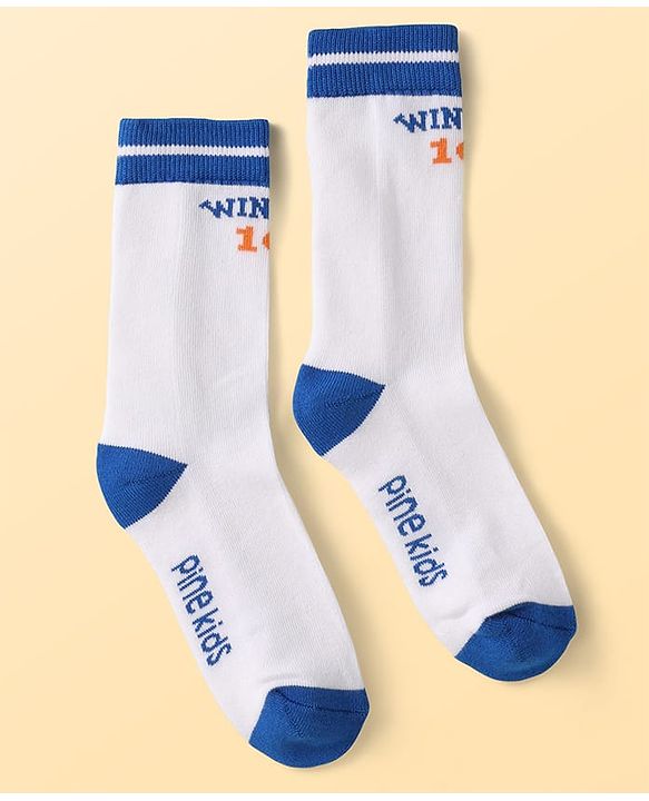 Pine Kids Cotton Knit Ankle Length Designed Socks Pack of 3 (Color May Vary)