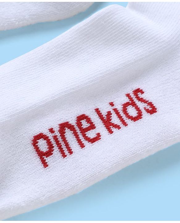 Pine Kids Knit Ankle Length Silvadur Antimicrobial Socks with Design Pack of 5 - Multicolor