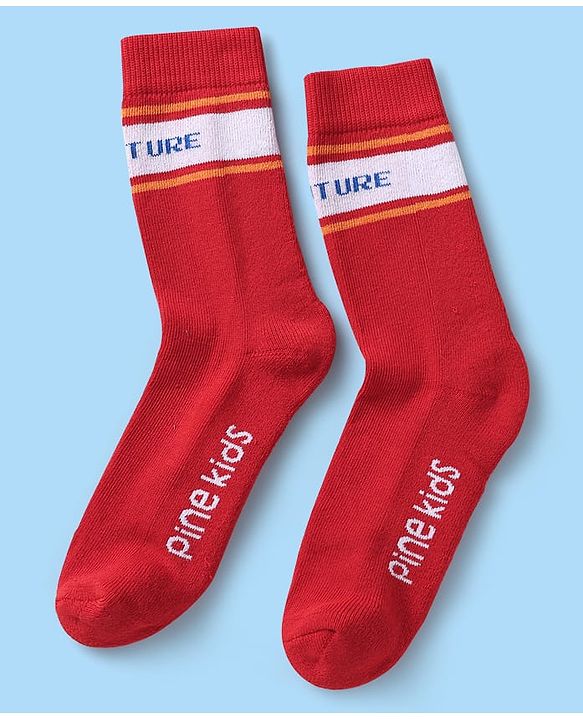 Pine Kids Knit Ankle Length Silvadur Antimicrobial Socks with Design Pack of 5 - Multicolor