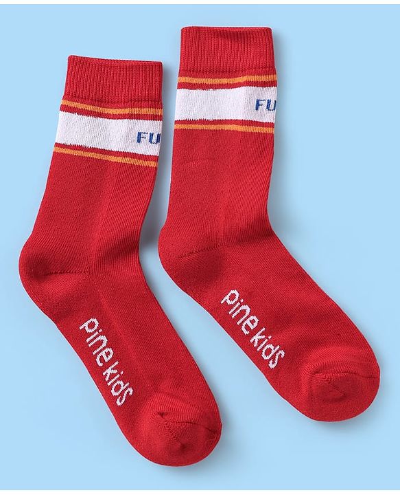 Pine Kids Knit Ankle Length Silvadur Antimicrobial Socks with Design Pack of 5 - Multicolor