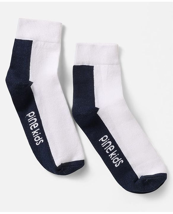 Pine Kids Knit Ankle Length Silvadur Antimicrobial Socks with Design Pack of 5 - Multicolor