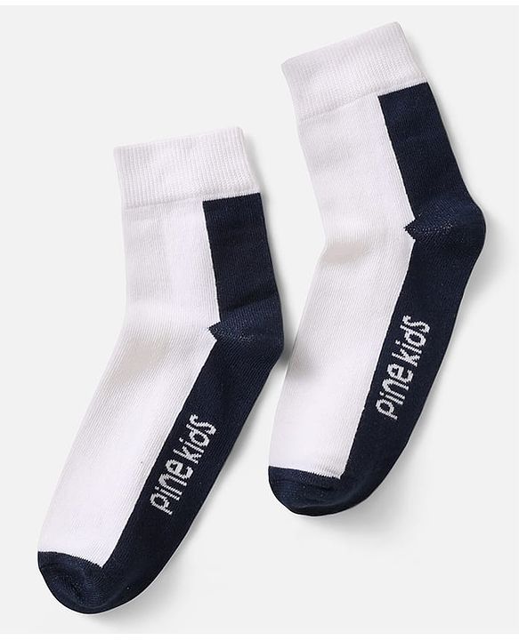 Pine Kids Knit Ankle Length Silvadur Antimicrobial Socks with Design Pack of 5 - Multicolor