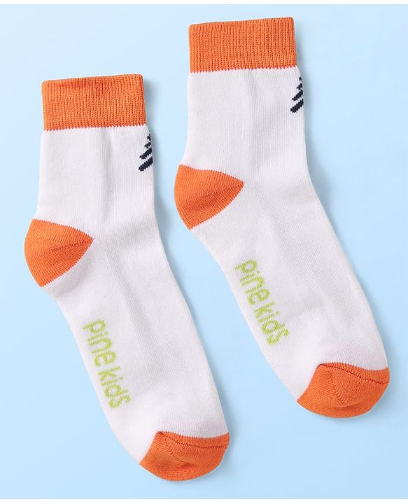 Pine Kids Cotton Knit Ankle Length Designed Socks Pack of 5 (Color May Vary)