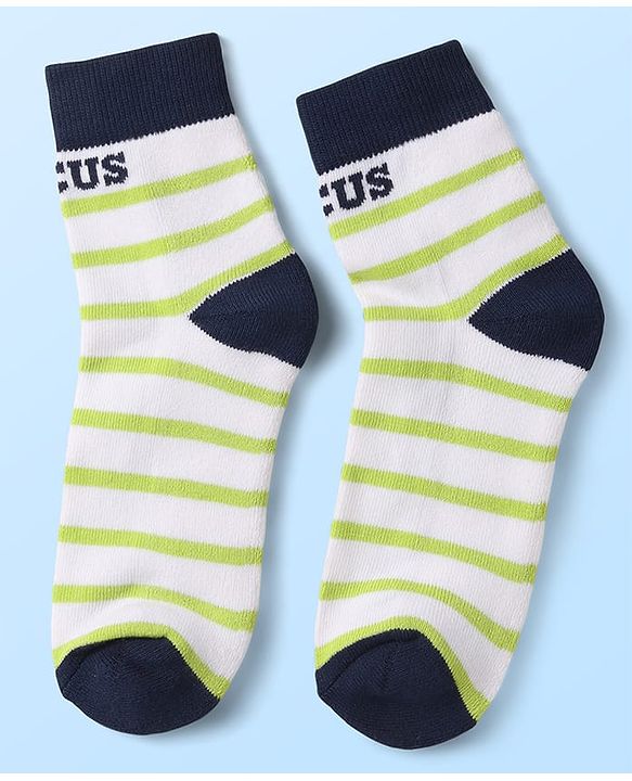 Pine Kids Cotton Knit Ankle Length Designed Socks Pack of 5 (Color May Vary)