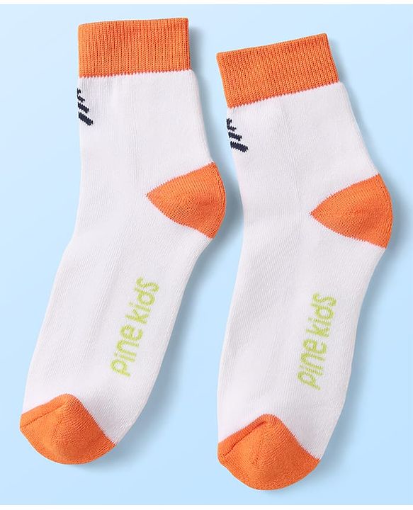 Pine Kids Cotton Knit Ankle Length Designed Socks Pack of 5 (Color May Vary)