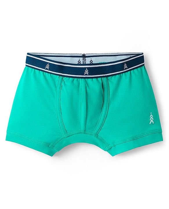 Pine Kids Cotton Elastane Knit Solid Colour Trunks Pack Of 3 (Colour May Vary)