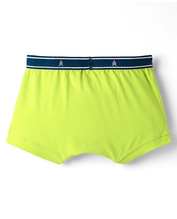 Pine Kids Cotton Elastane Knit Solid Colour Trunks Pack Of 3 (Colour May Vary)