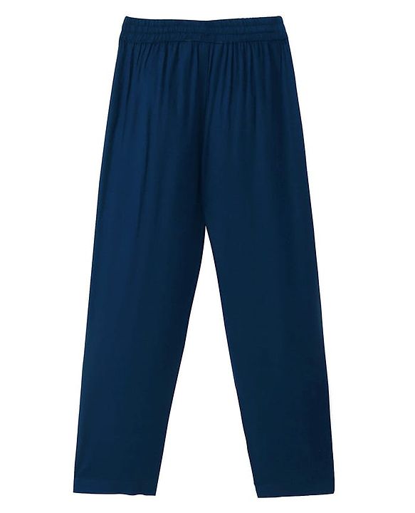 Pine Kids Woven Full Sleeves Kurta Pajama Set with Jacket & Print - Navy Blue