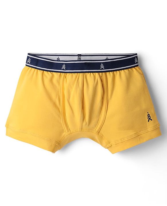 Pine Kids Cotton Elastane Knit Trunks Pack Of 3  (Colours May Vary)