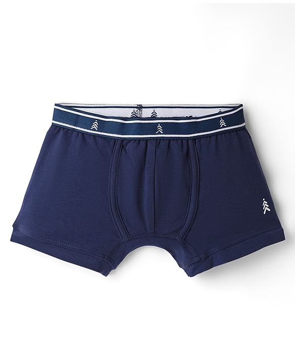 Pine Kids Cotton Elastane Knit Trunks Pack Of 3  (Colours May Vary)