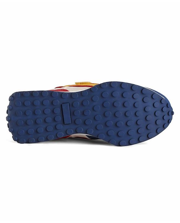 Pine Kids Velcro Closure Sneaker - Blue & Yellow