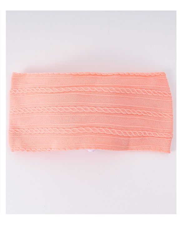 Babyhug Free Size Headband with Floral Applique - Pink