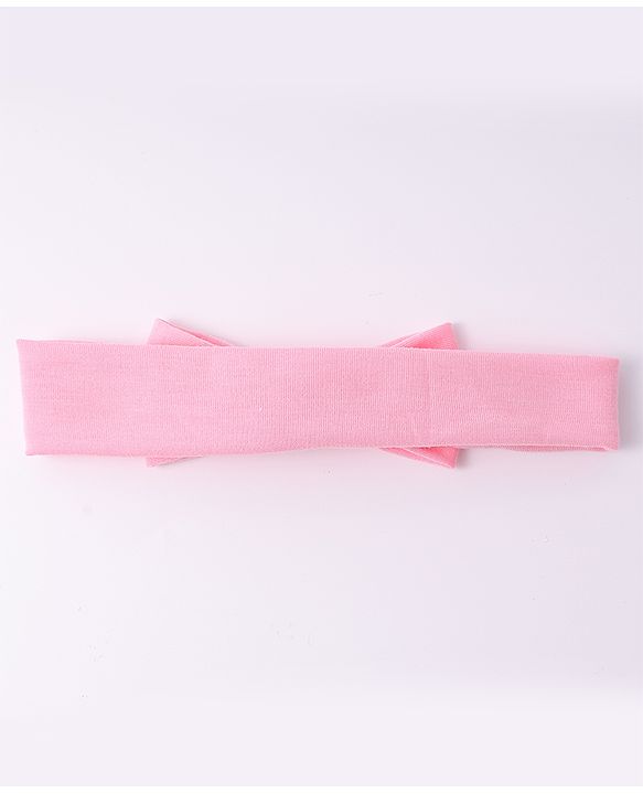 Babyhug  Free Size Headband and Rubber Bands  Combo Pack of 5 - Pink
