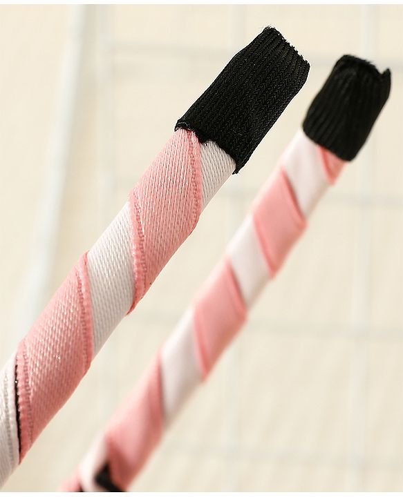 Babyhug Hair Band With Unicorn Applique - Pink