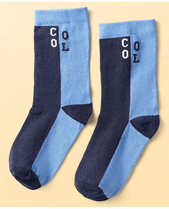 Pine Kids Knit Ankle Length Silvadur Antimicrobial Socks With Football Print(Colour May Vary)