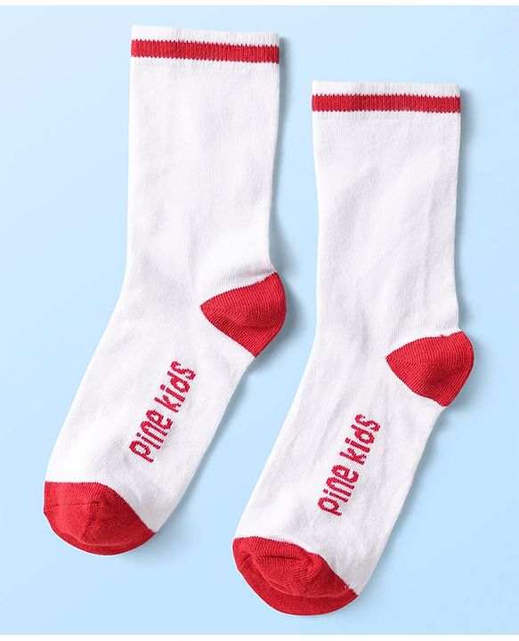 Pine Kids Knit Ankle Length Silvadur Antimicrobial Socks with Color Block Design Pack of 5 - Color May Vary