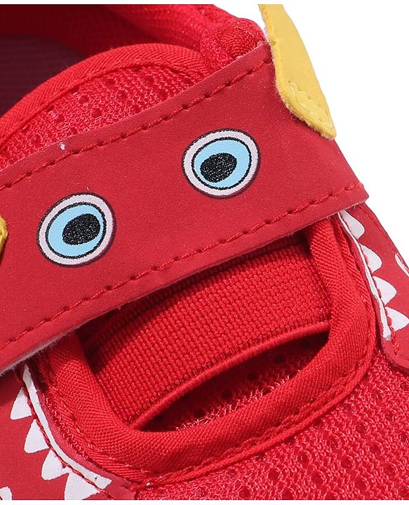 Cute Walk by Babyhug Sneaker Shoes Velcro Closure - Grey