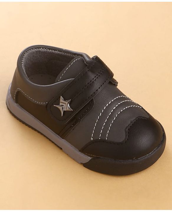 Cute Walk by Babyhug Casual Shoes with Velcro Closure - Brown & Beige