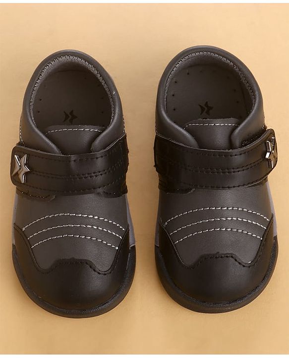 Cute Walk by Babyhug Casual Shoes with Velcro Closure - Brown & Beige