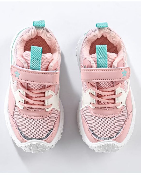 Cute Walk by Babyhug Velcro Closure Sneaker Shoes - Pink