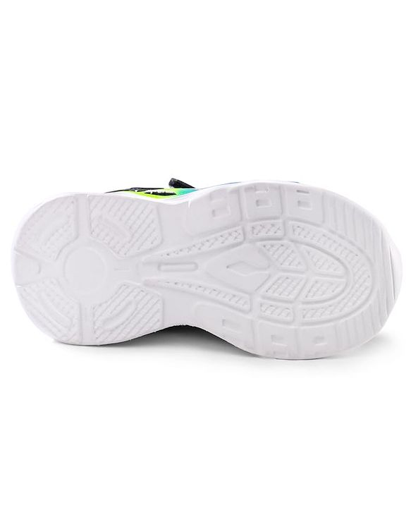 Cute Walk by Babyhug Velcro Closure Sneaker Shoes With Lace Detailing & Splash Print - Grey