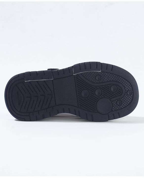 Cute Walk by Babyhug Velcro Closure Sneakers - Black