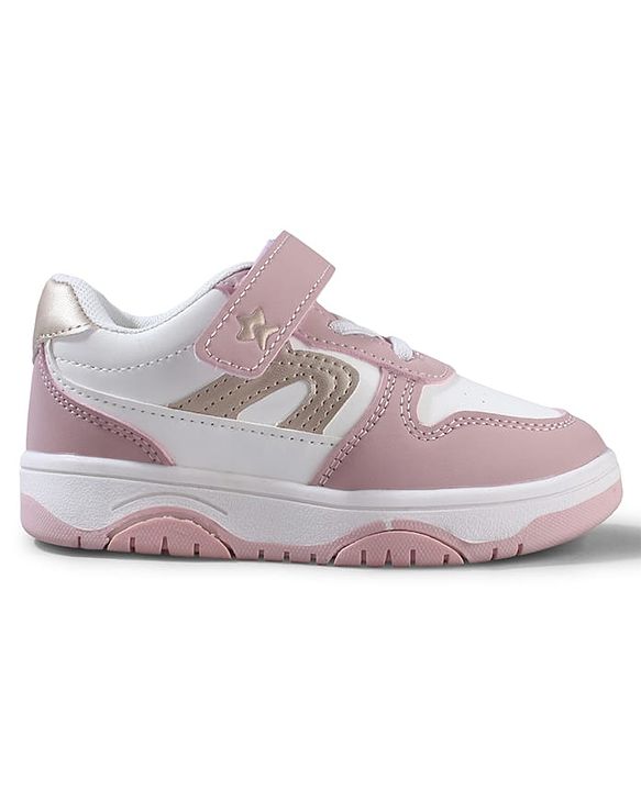 Cute Walk by Babyhug Velcro Closure Sneakers - Black