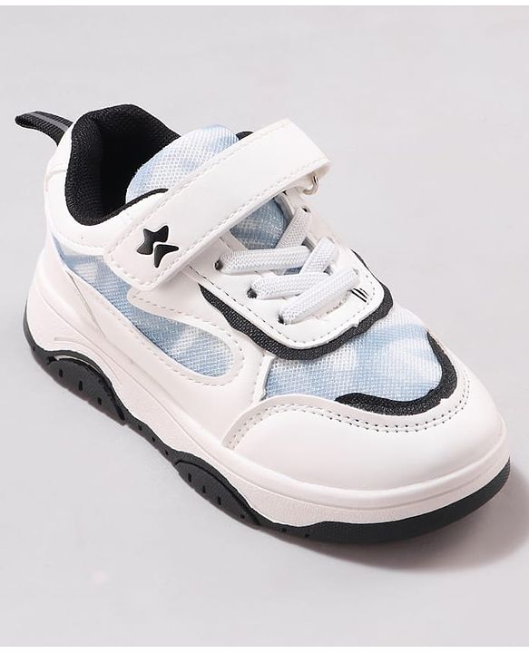 Cute Walk by Babyhug Velcro Closure Sneaker Shoes - White