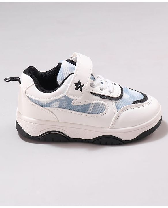 Cute Walk by Babyhug Velcro Closure Sneaker Shoes - White