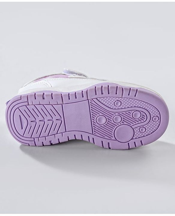 Cute Walk by Babyhug Velcro Closure Sneaker Shoes - Purple