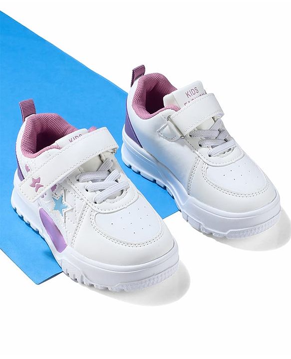 Cute Walk by Babyhug Sneaker Shoes Male Purple 20