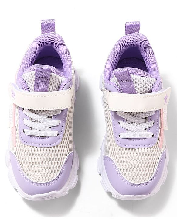 Cute Walk by Babyhug Sneaker with Velcro Closure - Purple