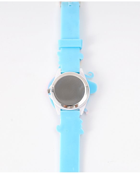 Babyhug Unicorn Shaped Analog Watch Free Size - Light Blue