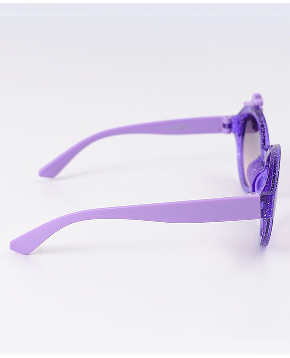 Babyhug Sunglasses With Bow Applique - Purple