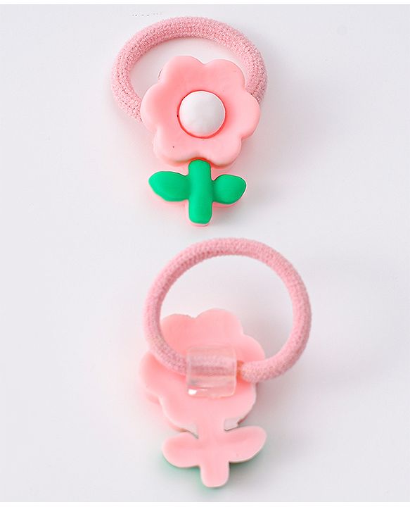 Babyhug Free Size Rubber Bands With Applique Pack Of 10 - Multi Colour