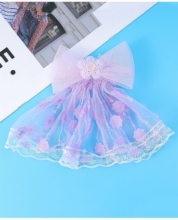 Babyhug Hair Clip Free Size - Purple