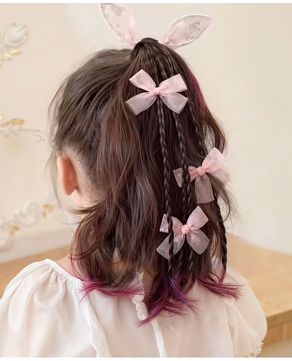 Babyhug Hair Rubber Bands Free Size - Pink