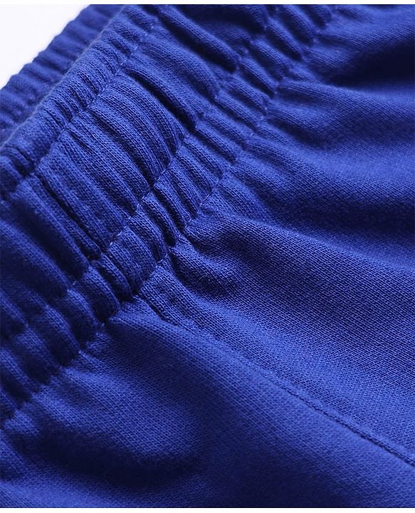Pine Kids Knit Full Length Lounge Pant With Heart Print - Navy Blue
