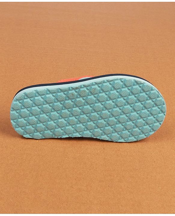 Cute Walk by Babyhug Slip On Flip Flops with Space Print - Navy Blue