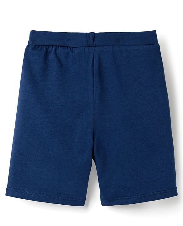 Pine Kids Cotton Lycra Knit Above Knee Length Solid Coloured Cycling Shorts Pack Of 3 ( Colour May Vary )